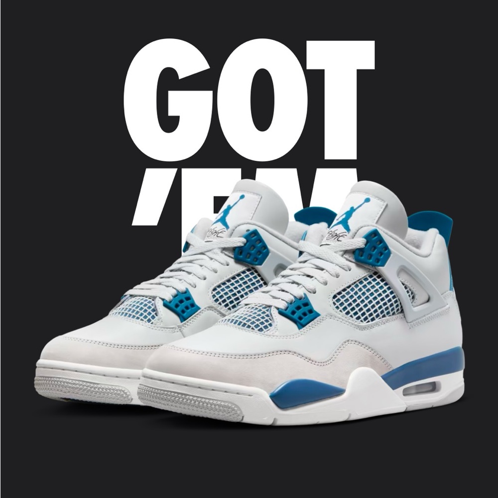 Nike White and Blue Women's Sneakers